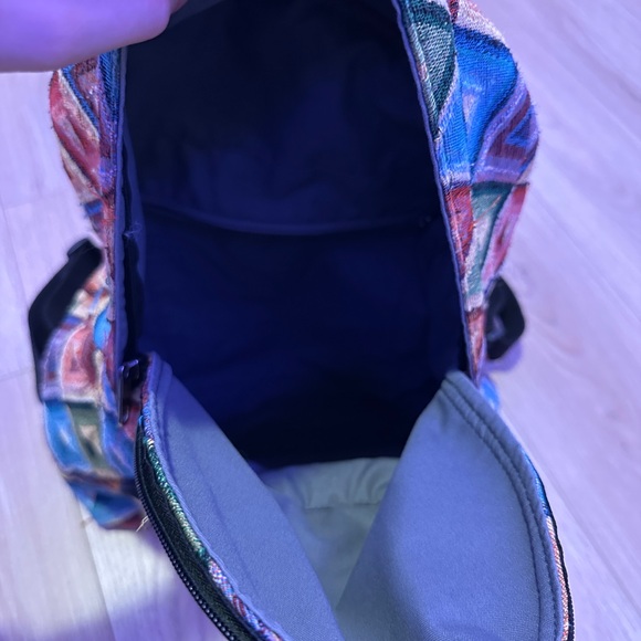 Geometric Pattern Backpack - Picture 5 of 7